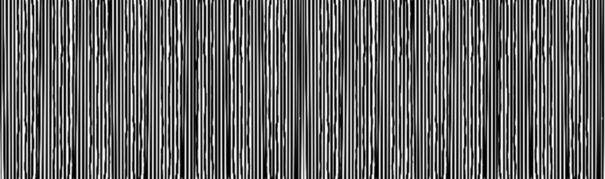 Pattern of black and white vertical stripes
